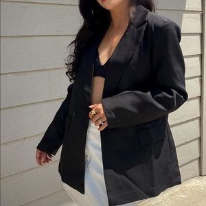 Double Lapel Blazer (Oversized)